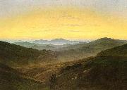 Caspar David Friedrich Giant Mountains oil painting artist